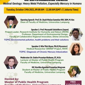 Medical Seminar “Medical Geology: Heavy Metal Pollution, Especially Mercury in Humans”